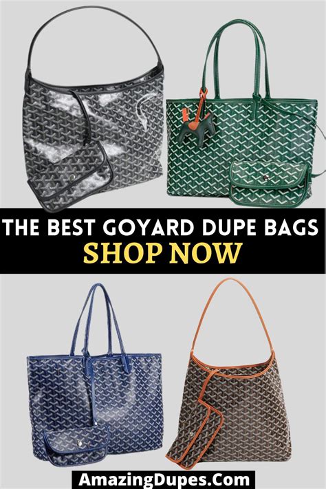 fake goyard duffel|are Goyard dupes worth it.